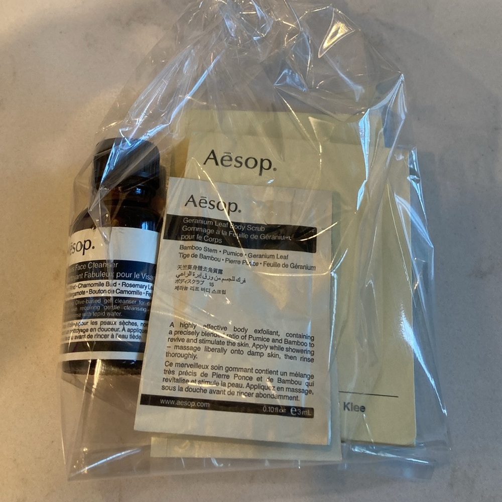 Aesop 9 Piece Sample Set